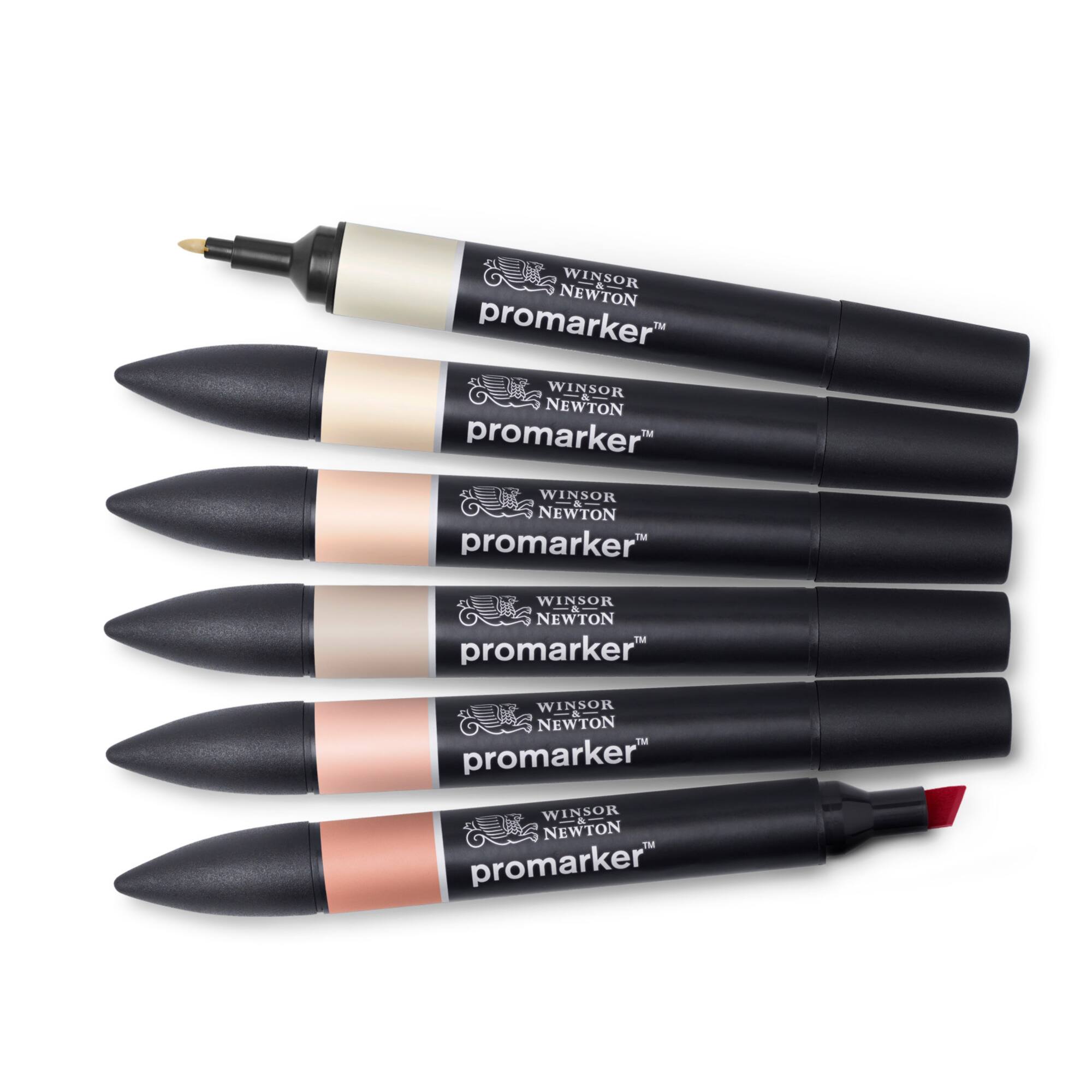 Winsor & Newton® ProMarker™ Skin Tones 6 Marker Set